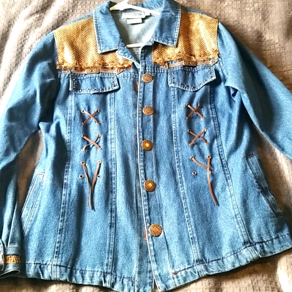 Vintage denim button up